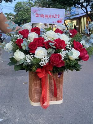 Giỏ hoa sinh nhật - 24