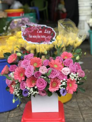 Giỏ hoa sinh nhật - 25